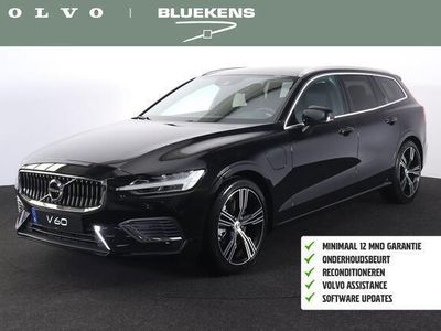 tweedehands Volvo V60 T6 Recharge AWD Inscription - LONG RANGE - IntelliSafe Assist - Harman/Kardon audio - Adaptieve LED koplampen - Parkeercamera achter - Verwarmde voorstoelen & stuur - Parkeersensoren voor & achter - Elektr. bedienb. voorstoelen met geheugen - Ex