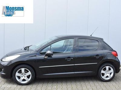 tweedehands Peugeot 207 1.6i Allure 2011 Zwart Clima Cruise 1/2 Leder Pano 16" LMV PDC Privacyglass