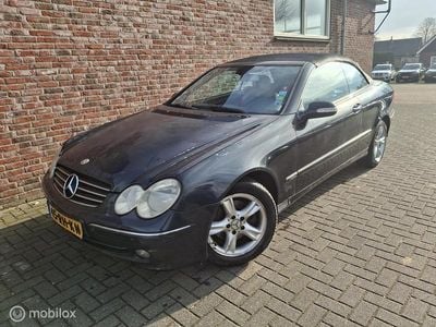 Occasion Mercedes CLK200 Avantgarde 163 PK (119 kW) 2005 Zwart Cabriolet