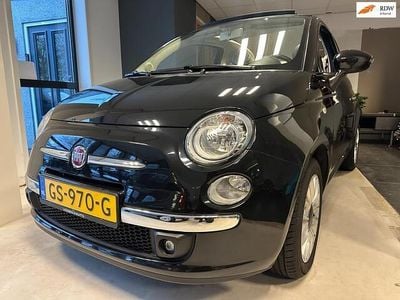Occasion Fiat 500C Lounge 80 PK (58 kW) 2015 Zwart (metallic) Cabriolet