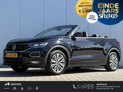 Deep black zwart Gebruikt 2021 VW T-Roc Cabriolet Cabriolet | € 28.985 (Goede deal)