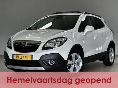 tweedehands Opel Mokka 1.4 T Innovation/ Schuif-Kantel Dak!/ 17''LMV/ Stoel+Stuurverw./ Elek.Stoel/ Camera/ Trekhaak!/ Clima/ Navi/ Cruise/ Bluetooth/ Multi.LEDER.Stuur/ Elek.Pakket/ Isofix/ PDC V+A.