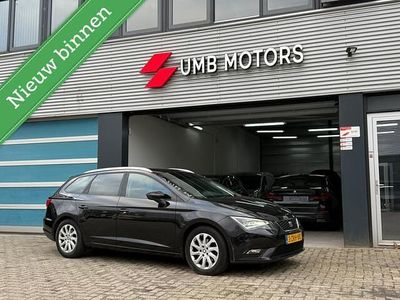 Occasion Seat Leon ST Ecomotive 110 PK (80 kW) 2015 Zwart Stationwagen