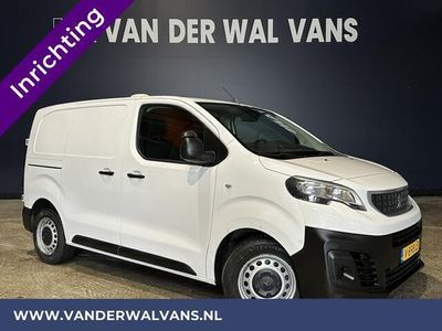 tweedehands Peugeot Expert 2.0 BlueHDI 123pk L1H1 inrichting Euro6 Airco | Omvormer | Trekhaak | Cruisecontrol Parkeersensoren, Zijdeur