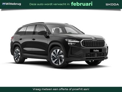 Zwart Nieuw 2026 Skoda Kodiaq Business Line SUV | € 52.880 (Eerlijke prijs)