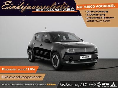 Zwart (parellak) Nieuw 2025 Renault R4 Evolution SUV | € 32.565