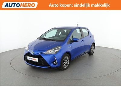 Blauw Occasion 2017 Toyota Yaris Hybrid Comfort Hatchback | € 13.149 (Super prijs)