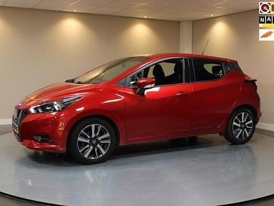 Rood (metallic) Occasion 2021 Nissan Micra Acenta Hatchback | € 12.440 (Eerlijke prijs)
