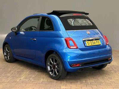Blauw Occasion 2017 Fiat 500 Cabriolet | € 11.950 (Iets duurder)