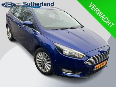 tweedehands Ford Focus Wagon 1.0 Titanium 125pk | Wegklapbare Trekhaak | Navigatie | Wint