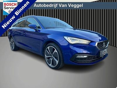 Occasion Seat Leon 150 PK (110 kW) 2021 Blauw Stationwagen