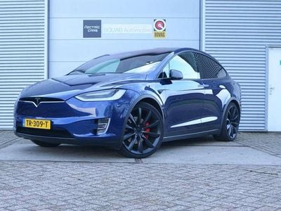 Blauw Occasion 2018 Tesla Model X Performance SUV | € 49.999