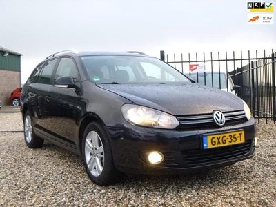 Zwart Gebruikt 2012 VW Golf VII Highline Stationwagen | € 8.450 (Goede deal)