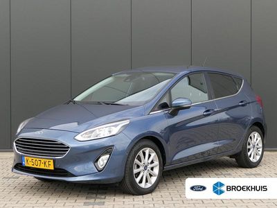 Occasion Ford Fiesta Titanium 2021 Blauw Hatchback