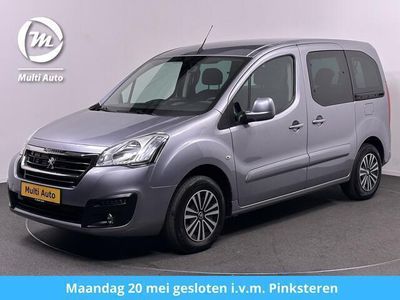 tweedehands Peugeot Partner Tepee 1.2 PureTech Active 110pk 5 Persoons Dealer O.H | Navi Full Map | Camera | Apple Carplay | Cruise Control | Privacy Glass |