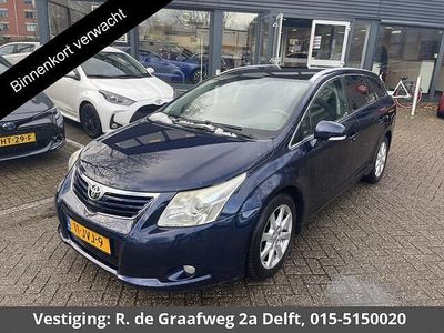 Blauw Occasion 2009 Toyota Avensis Business Edition Stationwagen | € 10.400 (Duur)