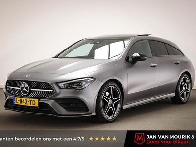 Grijs Occasion 2021 Mercedes CLA180 Shooting Brake Business Stationwagen | € 31.695