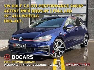 Blauw Occasion 2017 VW Golf Sedan | € 27.600 (Eerlijke prijs)