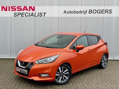 Occasion Nissan Micra N-Connecta 90 PK (66 kW) 2017 Oranje (metallic) Hatchback
