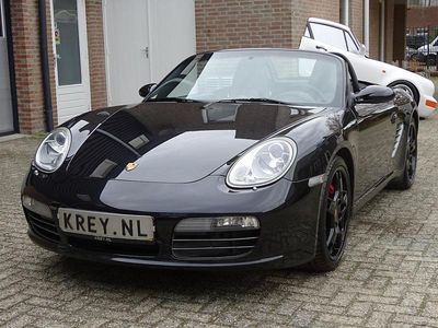 Zwart (metallic) Occasion 2007 Porsche Boxster S Cabriolet | € 29.500