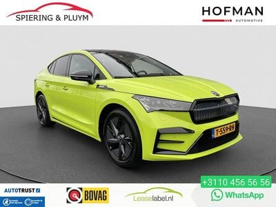 Groen Gebruikt 2023 Skoda Enyaq iV RS SUV | € 38.990 (Eerlijke prijs)