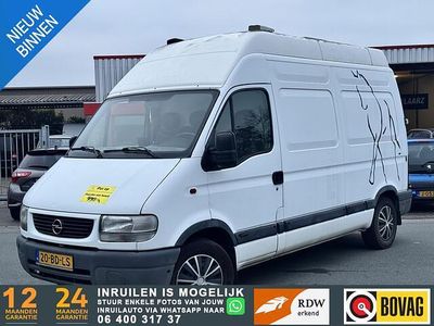 Occasion Opel Movano 114 PK (83 kW) 2002 Wit Van