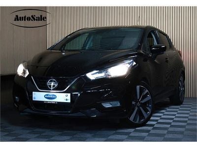 Occasion Nissan Micra Tekna 101 PK (74 kW) 2021 Zwart Hatchback