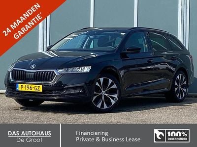 Zwart Gebruikt 2021 Skoda Octavia Business Line Stationwagen | € 22.495 (Eerlijke prijs)