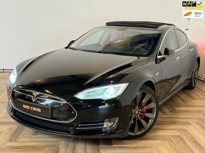 tweedehands Tesla Model S P85+ Performance , FREE SUPERCHARGE , PANO