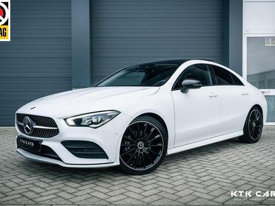 Wit Gebruikt 2019 Mercedes CLA180 AMG line Sedan | € 28.400 (Eerlijke prijs)