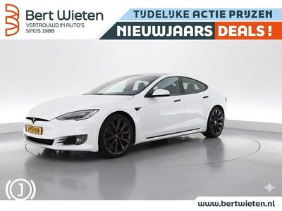 Wit (metallic) Gebruikt 2020 Tesla Model S Hatchback | € 38.890 (Iets duurder)