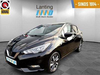 Occasion Nissan Micra N-Connecta 90 PK (66 kW) 2018 Zwart Hatchback