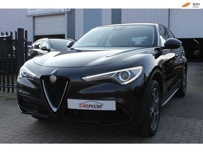 Occasion Alfa Romeo Stelvio 200 PK (147 kW) 2017 Zwart SUV