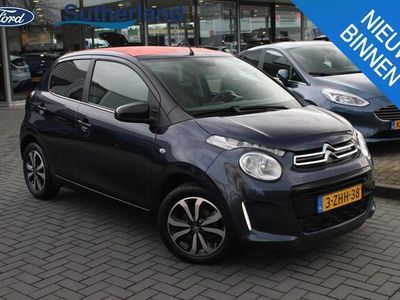 tweedehands Citroën C1 1.0 e-VTi Airscape Shine | Elektrisch vouwdak | Lichtmetalen velgen 15" | LED dagrijverlichting | Achteruitrijcamera |