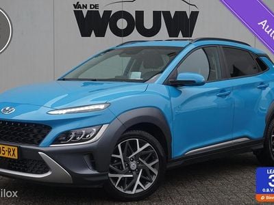 Blauw Occasion 2021 Hyundai Kona Premium SUV | € 21.995 (Eerlijke prijs)