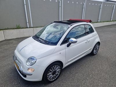 Wit Gebruikt 2015 Fiat 500C Lounge Cabriolet | € 5.250 (Eerlijke prijs)