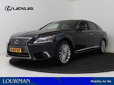 Dark opal (donker zwart metallic) Gebruikt 2013 Lexus LS600h Executive Line Sedan | € 29.945