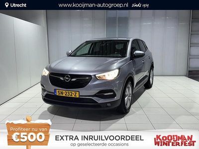 Grijs Occasion 2018 Opel Grandland X Edition SUV | € 14.749 (Eerlijke prijs)