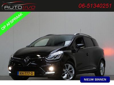 Zwart Gebruikt 2017 Renault Clio GrandTour LIMITED Stationwagen | € 7.395 (Eerlijke prijs)