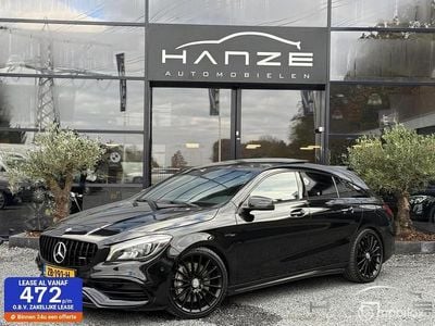 Zwart Gebruikt 2016 Mercedes CLA45 AMG Shooting Brake AMG Stationwagen | € 29.450