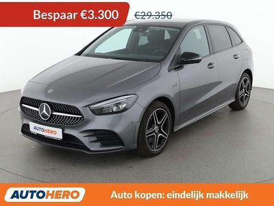 Grijs Occasion 2021 Mercedes B250e AMG line MPV | € 26.249 (Super prijs)