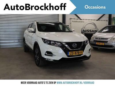 tweedehands Nissan Qashqai 1.2 N-Connecta | Glass Roof | Navi | 360 Camera | Keyless Entry | 18 inch L.M. Velgen