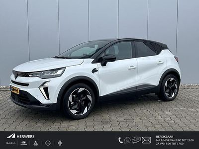 Wit nacre met dak in sterzwart Occasion 2024 Renault Captur Techno SUV | € 27.435 (Eerlijke prijs)