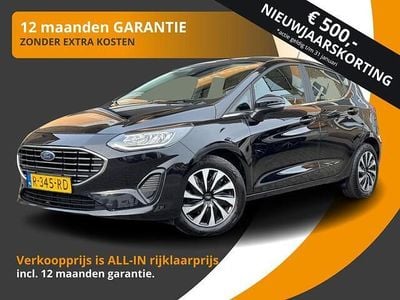 Occasion Ford Fiesta Titanium 125 PK (91 kW) 2022 Zwart Hatchback