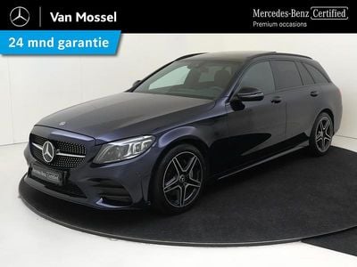 Blauw Gebruikt 2021 Mercedes C180 Premium Stationwagen | € 31.945 (Eerlijke prijs)