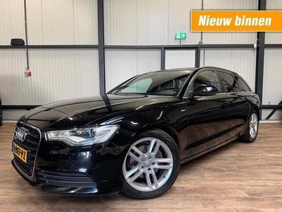 Zwart Gebruikt 2012 Audi A6 S-Line Stationwagen | € 11.990 (Eerlijke prijs)