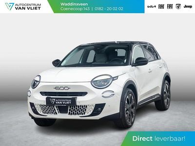 Wit Nieuw 2025 Fiat 600 La Prima SUV | € 29.990 (Eerlijke prijs)