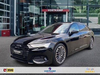 Zwart Gebruikt 2022 Audi A6 S-Line Stationwagen | € 39.950 (Goede deal)