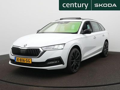 Wit Gebruikt 2021 Skoda Octavia Business Line Stationwagen | € 24.795 (Eerlijke prijs)