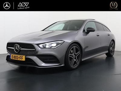 Occasion Mercedes CLA180 Shooting Brake AMG line 136 PK (100 kW) 2023 Grijs Stationwagen
